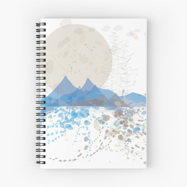 Item preview, Painterly landscape designed and sold by navitalidesign.