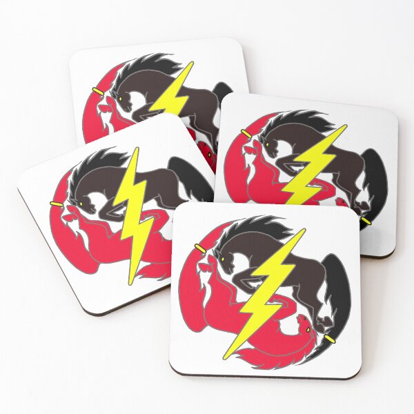 Item preview, Running Horse Irgen Yin Yang designed and sold by ingridthecrafty.