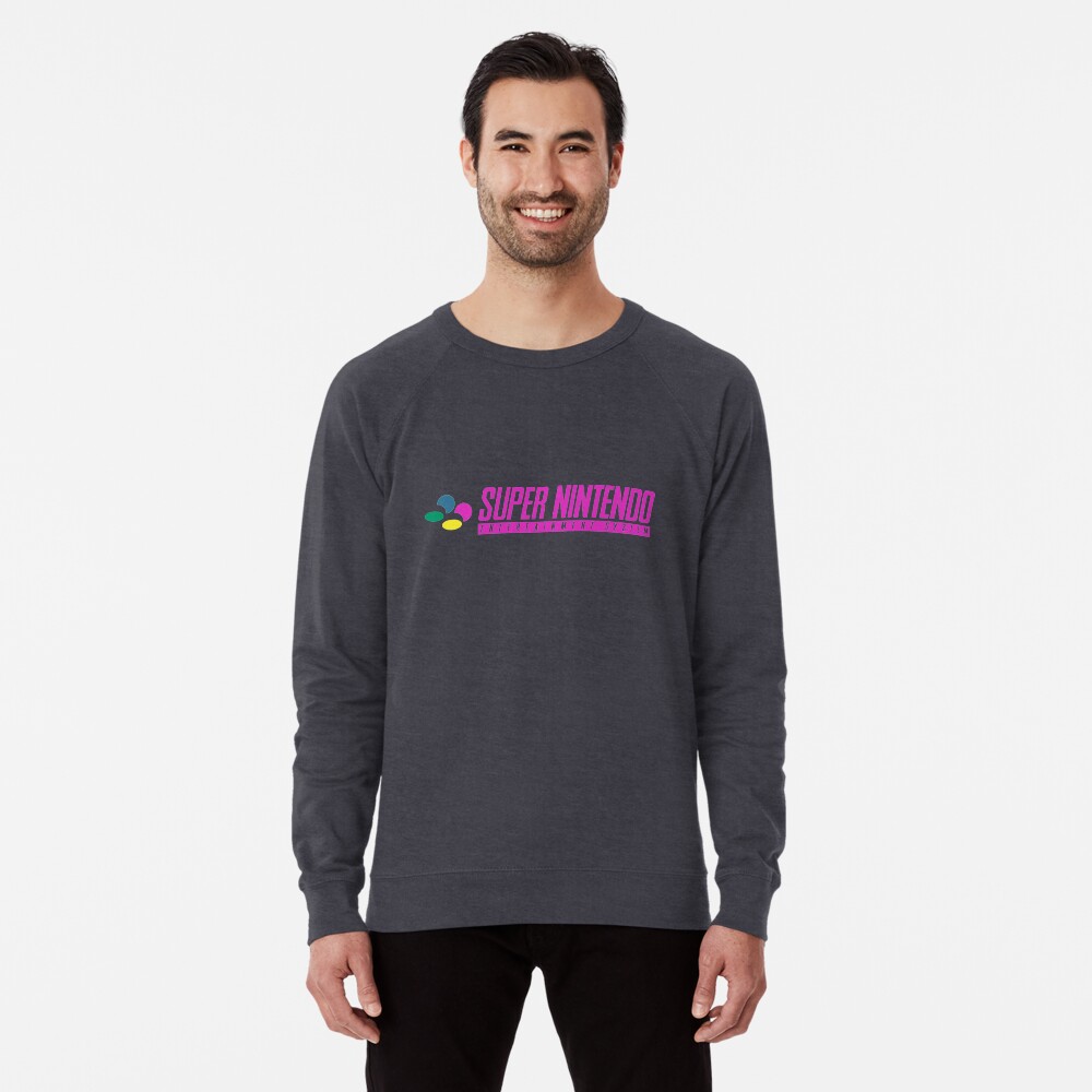 nintendo logo sweatshirt