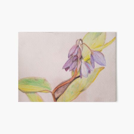 Item preview, Purple Flower Drawing designed and sold by Arty Chelle's Corner.