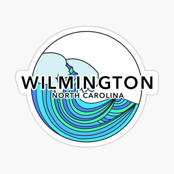 Wilmy Waves Sticker