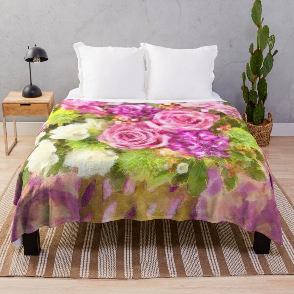 Artikelvorschau, Aquarell Blumenkunst Bouquet April Duschen entworfen und verkauft von Glimmersmith.