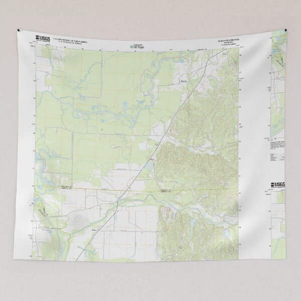Item preview, USGS TOPO Map Mississippi MS Avalon 20120418 TM designed and sold by WetdryvacRBO2.