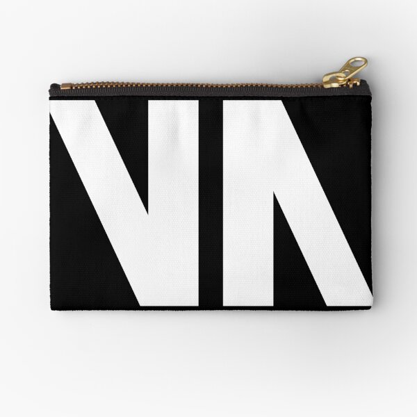 Light Logo Zipper Pouch