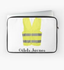 Funda para portátil Chalecos amarillos - abrazar el movimiento revolucionario.