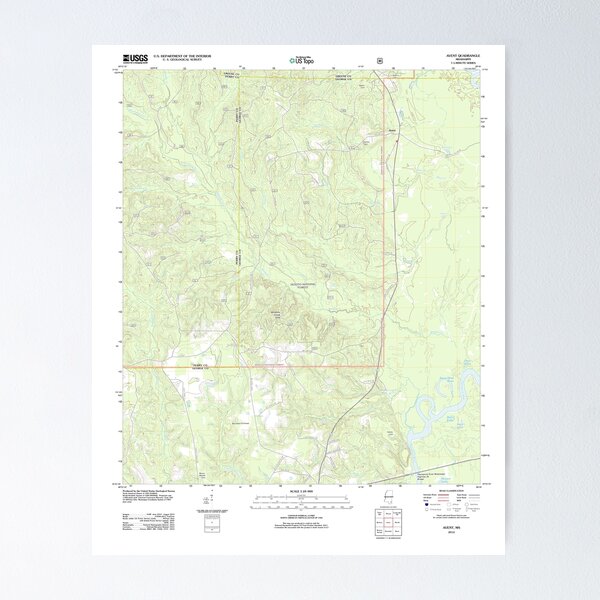Item preview, USGS TOPO Map Mississippi MS Avent 20120322 TM designed and sold by WetdryvacRBO2.