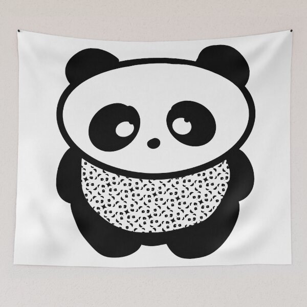 Item preview, Feeding Time at the Zoo (Cute Panda) designed and sold by weavernap.