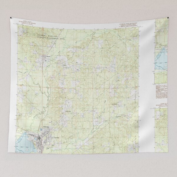 Artikelvorschau, USGS TOPO Map Louisiana LA Jonesboro Nord 332339 1985 24000 entworfen und verkauft von WetdryvacRB01.