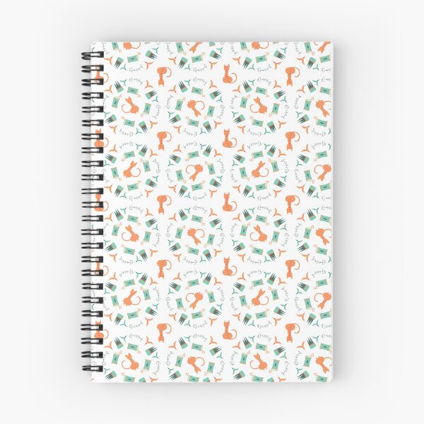 Item preview, Cat and Their Favorite Things designed and sold by tuesdaytextiles.