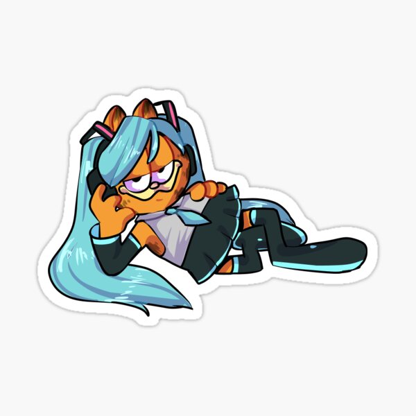 Garsune Miku Sticker