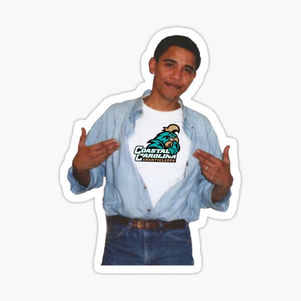 coastal carolina obama Sticker
