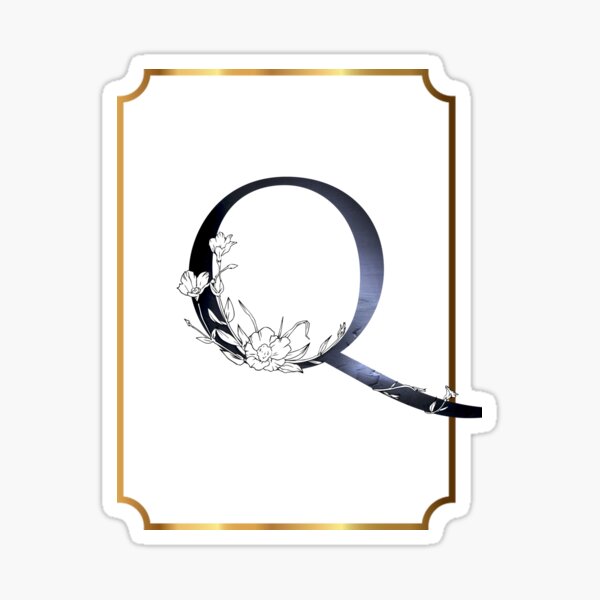 Item preview, Letter Q designed and sold by shinevideo.
