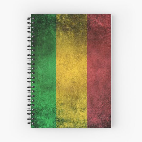 Item preview, Old and Worn Distressed Vintage Flag of Mali designed and sold by JeffBartels.