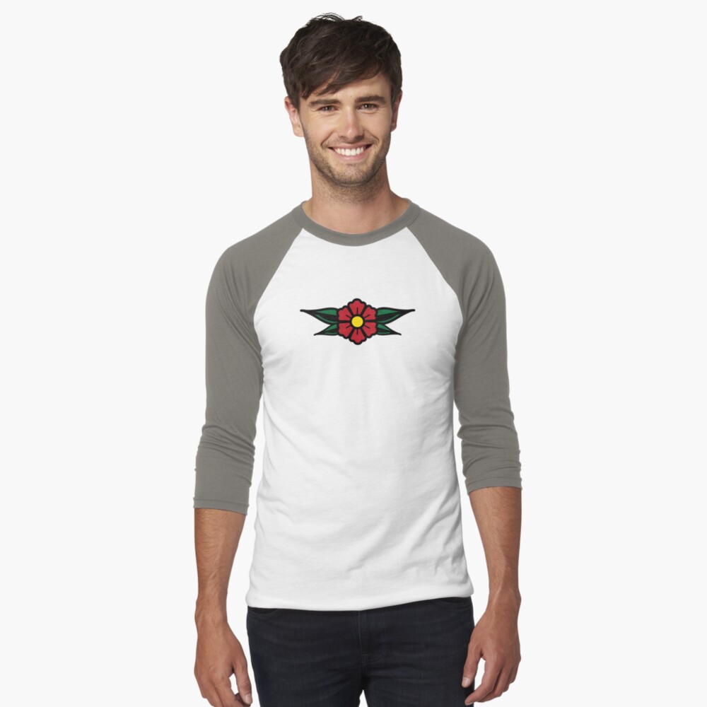 Item preview, Baseballshirt mit 3/4-Arm designed and sold by LuckyGraphics.