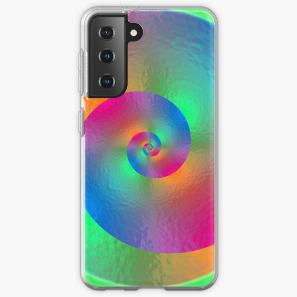 Colorful Spiral Samsung Galaxy Soft Case