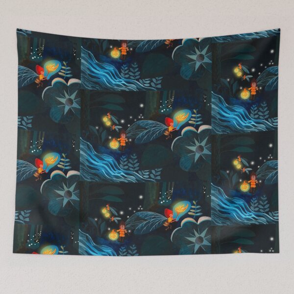 Item preview, Fireflies designed and sold by Willmanannie.