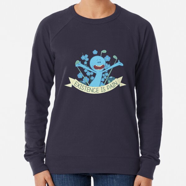 Existenz ist Schmerz Leichter Pullover