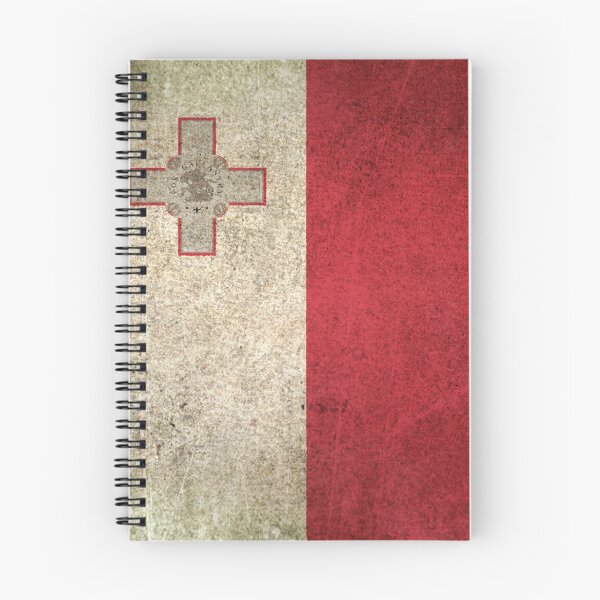 Item preview, Old and Worn Distressed Vintage Flag of Malta designed and sold by JeffBartels.