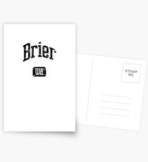 Brier Washington WA Vintage Style Faded Tee from Hometown Tees Postcards