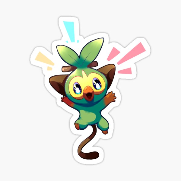 Grookey Stickers Redbubble 