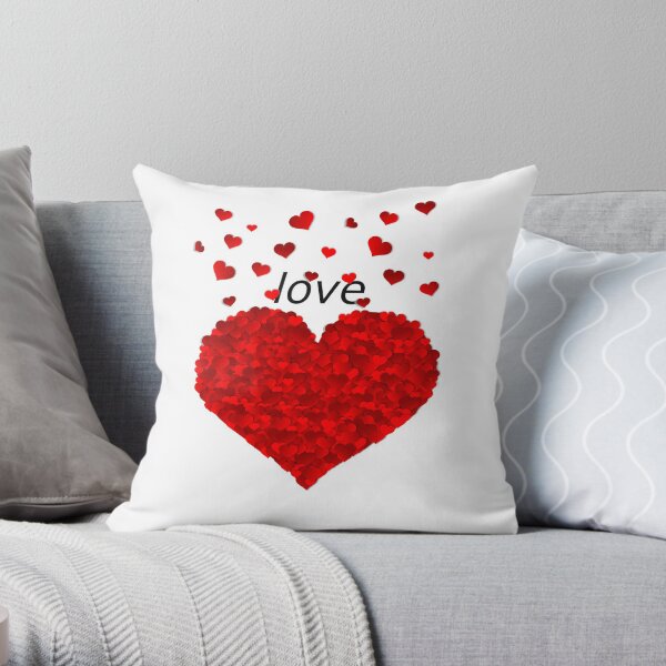 Valentine’s Day Love Throw Pillow