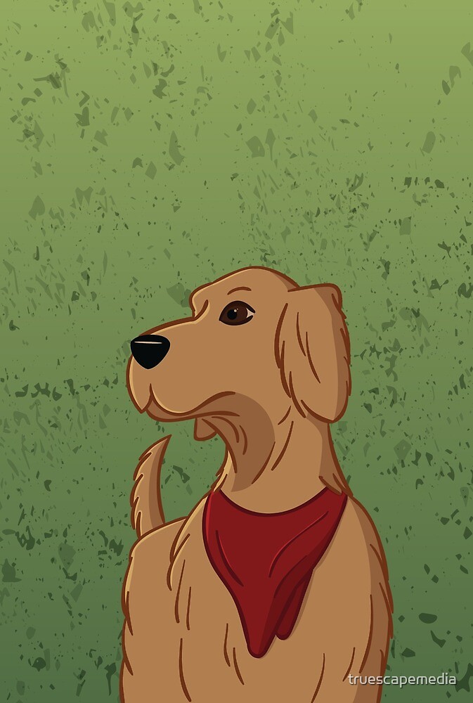 "Golden Retriever" by truescapemedia | Redbubble