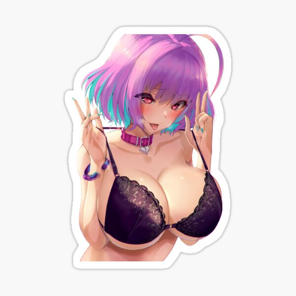 Anime girl waifu Sticker