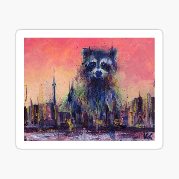 Raccoon City Sticker