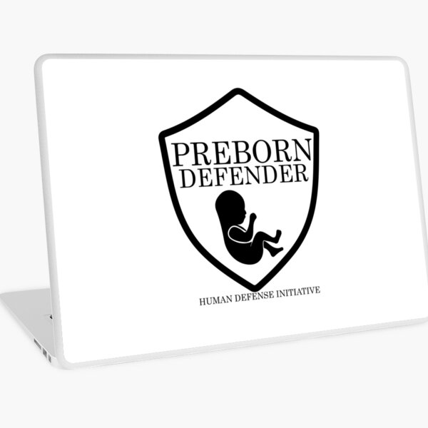 Preborn defender Laptop Skin