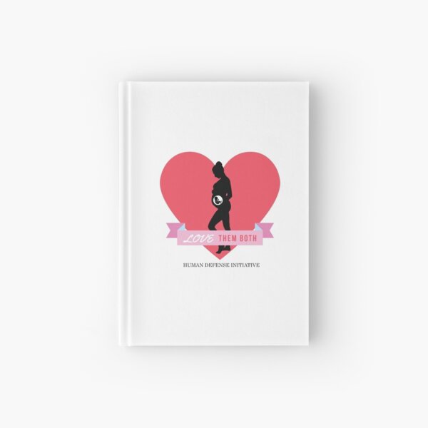 Love them both Hardcover Journal