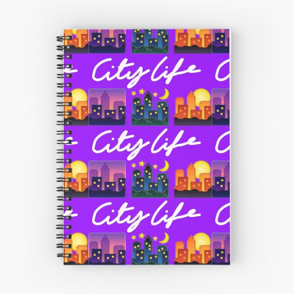 Item preview, City Life - purple sunset designed and sold by MoMoJaJa.