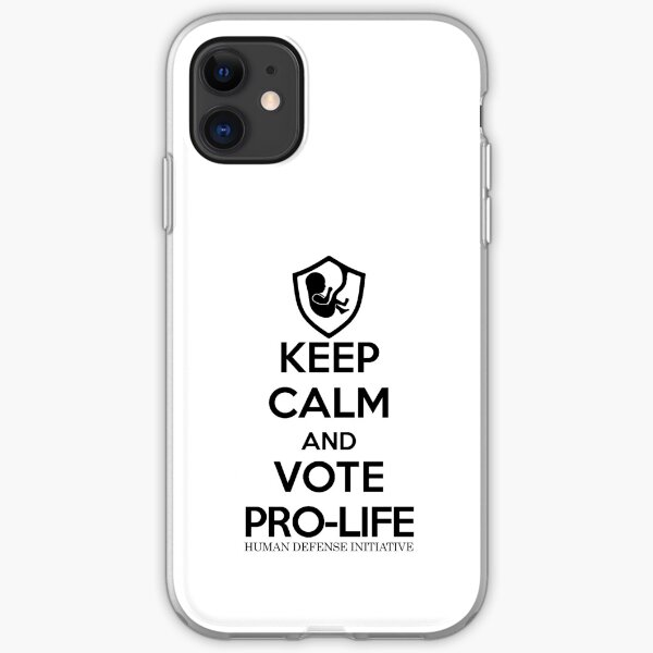 Vote Pro-life iPhone Soft Case