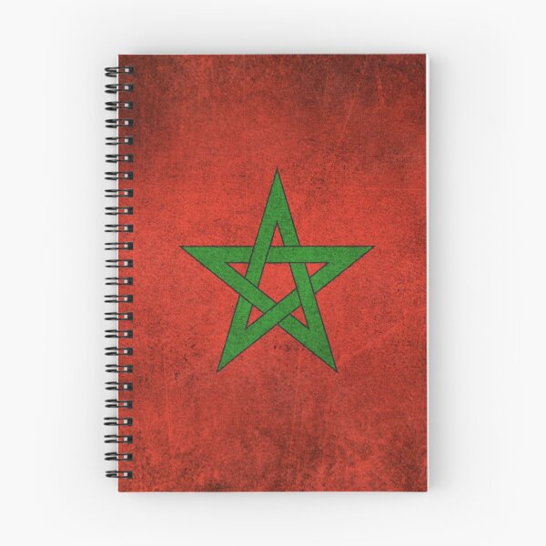 Item preview, Old and Worn Distressed Vintage Flag of Morocco designed and sold by JeffBartels.