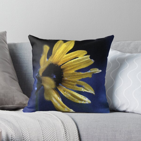 Wild Sunflower Throw Pillow