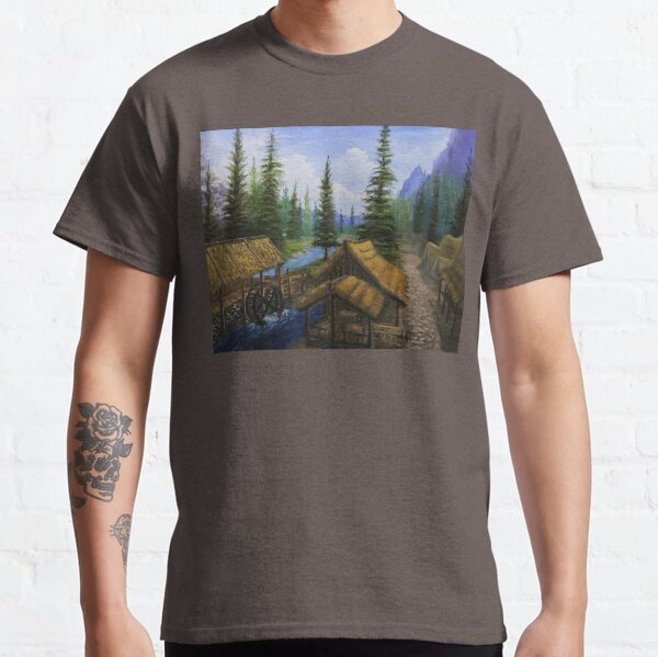 Riverwood Oil Painting Classic T-Shirt