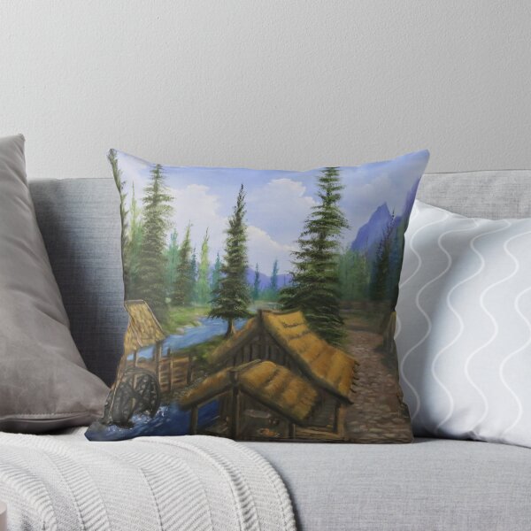 Item preview, Riverwood Oil Painting designed and sold by Player1Painter.