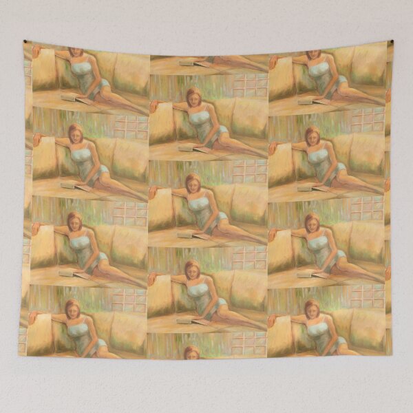 Item preview, The Reader designed and sold by Julia Michelle Dawson.