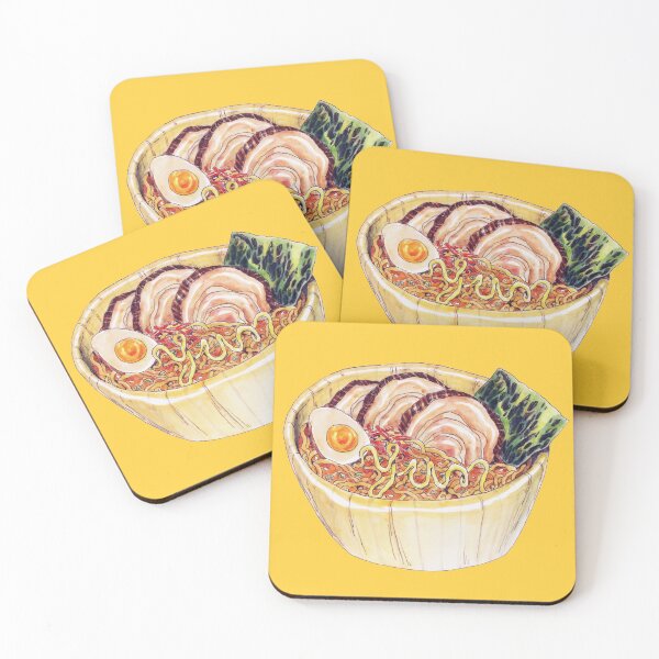 Ramen Coasters (Set of 4)