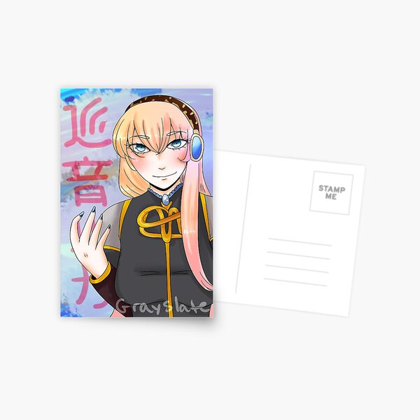 Megurine Luka 10th Anniversary Print Postcard