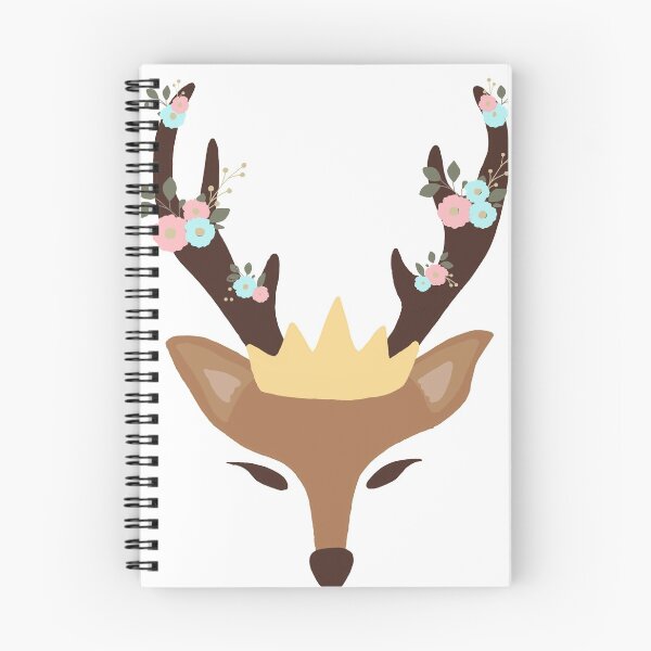 Item preview, Flower deer designed and sold by RizzoBlizzo.