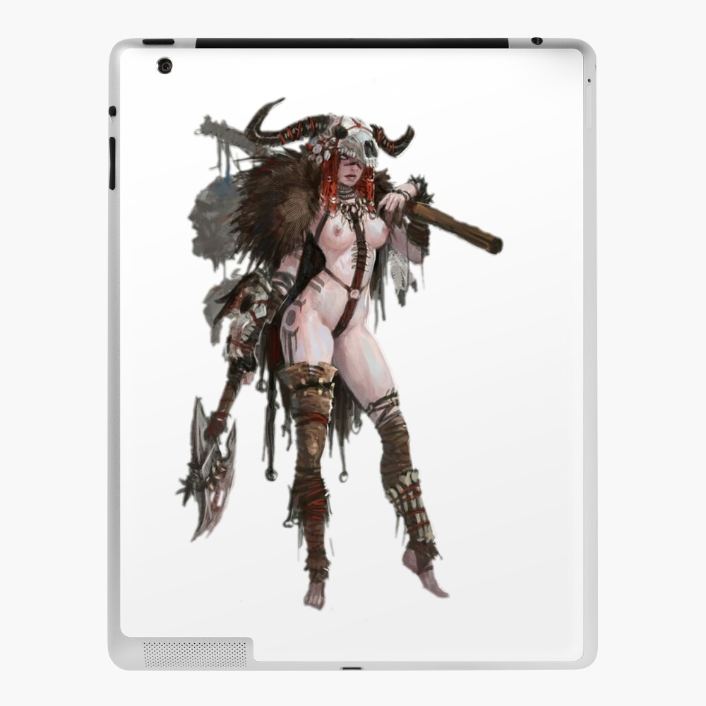 Barbarian woman merchandise | Art Board Print