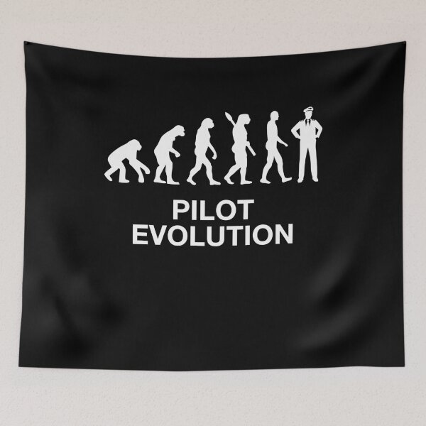 Item preview, Evolution of Pilots designed and sold by Amber Aviation Lover.