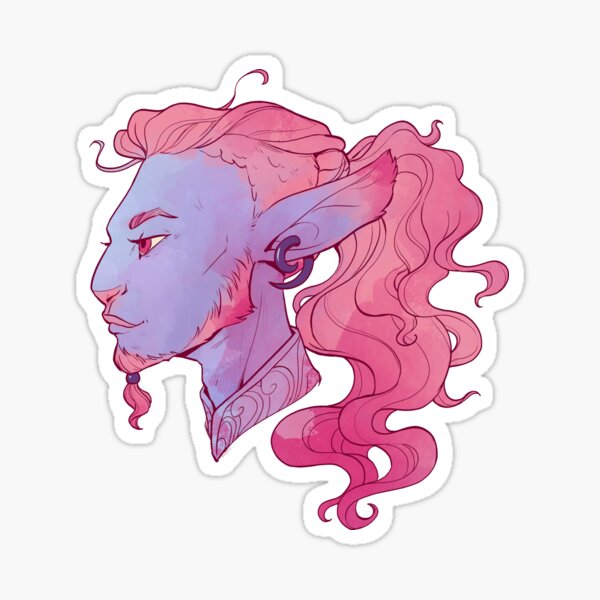 Caduceus Clay, Ponytail Sticker