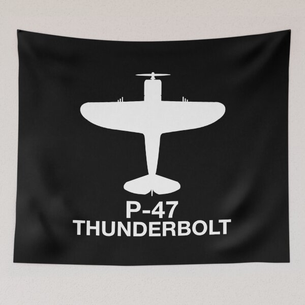 Item preview, P-47 Thunderbolt Vintage Military Aircraft designed and sold by Amber Aviation Lover.