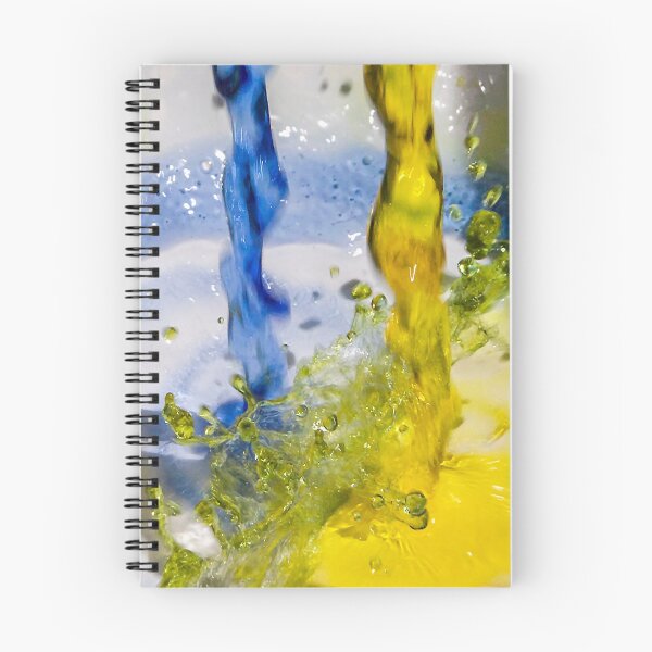 Item preview, Blue and Yellow Color Drop designed and sold by echoexpression.