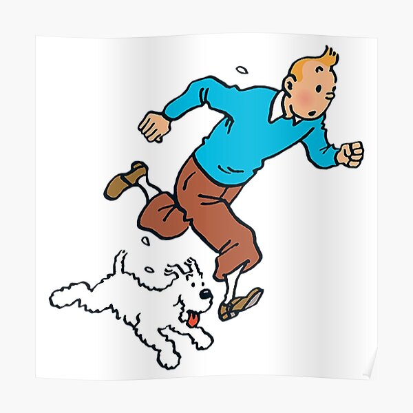 tintin Poster