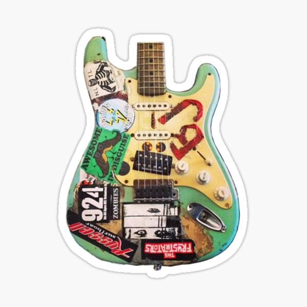 Green Day Blue Sticker
