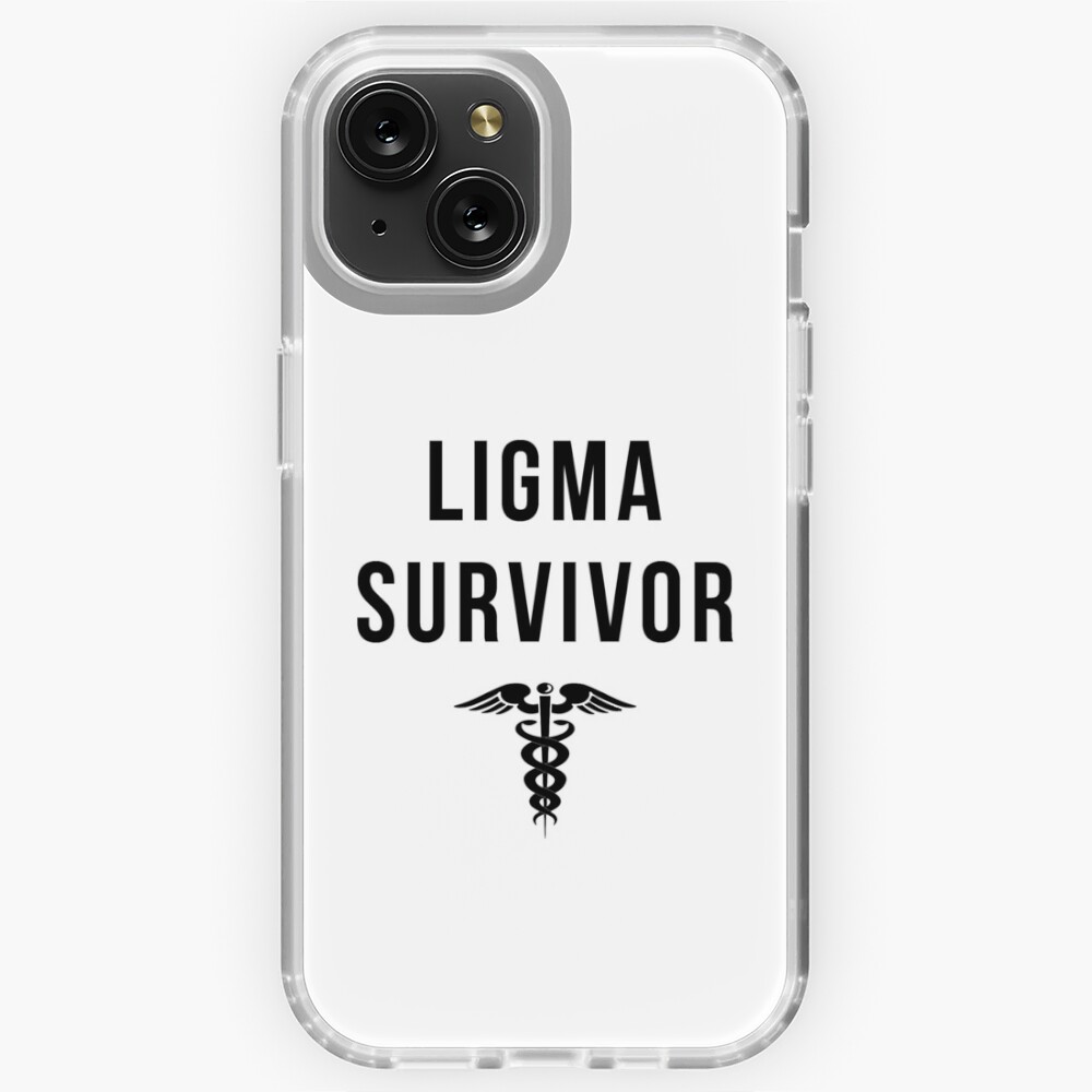  What's A Ligma Survivor? - Funny Ligma Meme PopSockets PopGrip:  Swappable Grip for Phones & Tablets : Cell Phones & Accessories