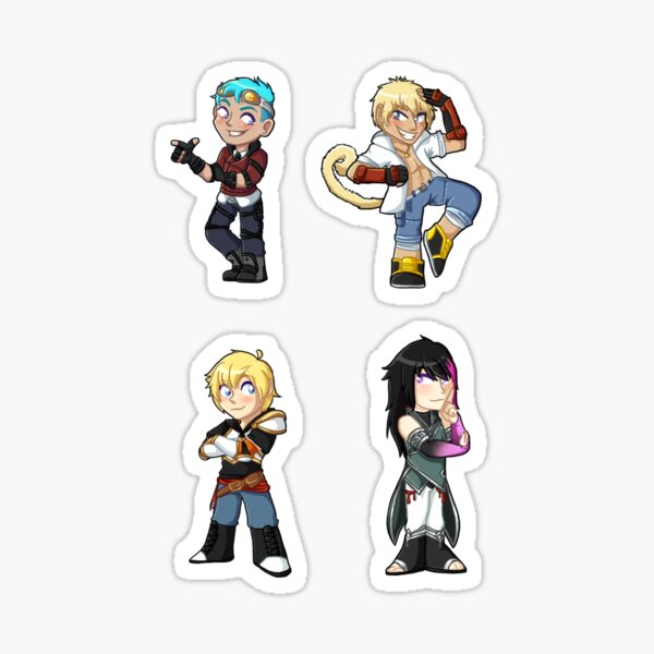 Item preview, RWBY Boys designed and sold by Ashley Adams.