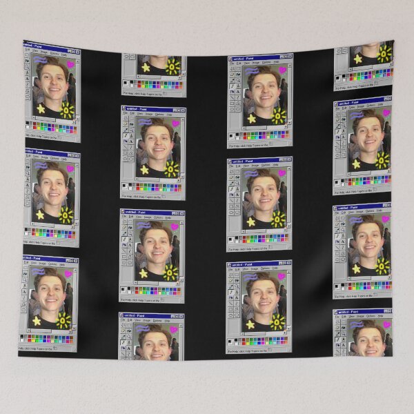 Item preview, tom holland retro paint design designed and sold by aksav.